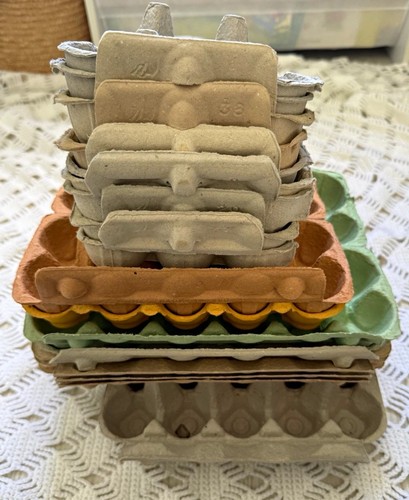 Mixed empty pulp cardboard - mixed, pulp/cardboard