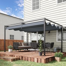 4 x 3m Metal Pergola Gazebo