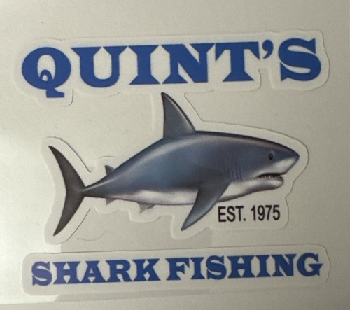 Great white shark quints - white,