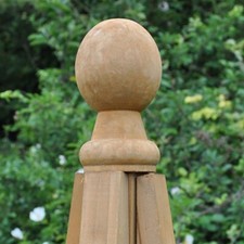 Replacement finial wooden - finial,