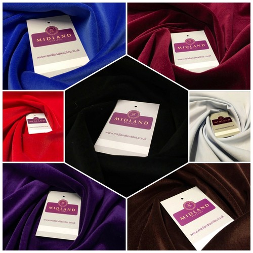 Plain cotton velvet ideal - plain,