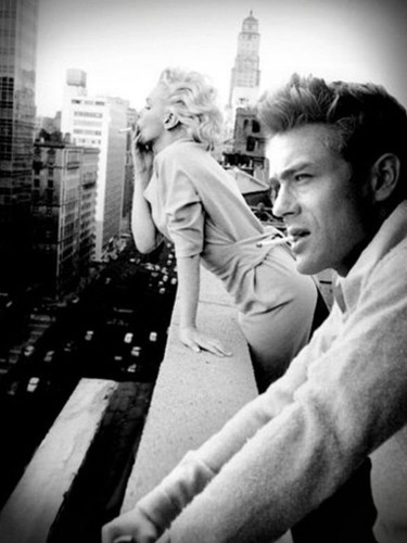 James dean marilyn monroe - dean, &