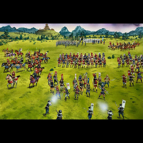 Grand battle scale samurai - battle, scale: