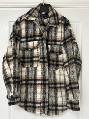 Bershka women plaid shacket - women's,