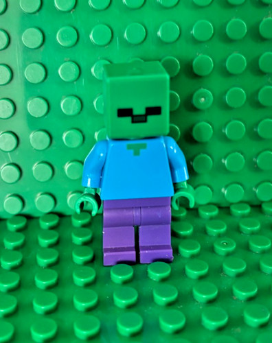 Lego minecraft zombie - lego,