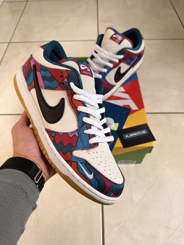 Nike dunk low parra - sb,