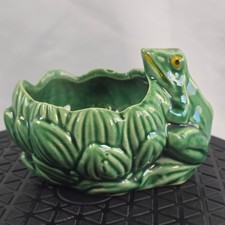 Unmarked McCoy Pottery Frog On