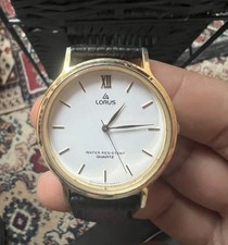 Lorus Watch Gold/ Black