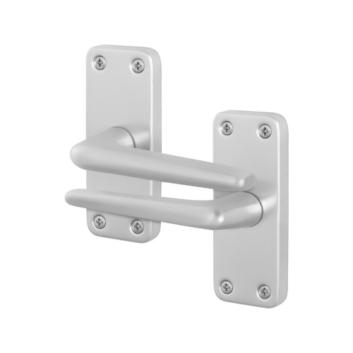Satin aluminium door handles - satin,