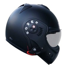 Roof RO5 Boxer V8 S Matt Black Flip Up Front Motorcycle Motorbike Bike Helmet