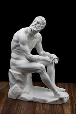 Greek Boxer at Rest Statue |