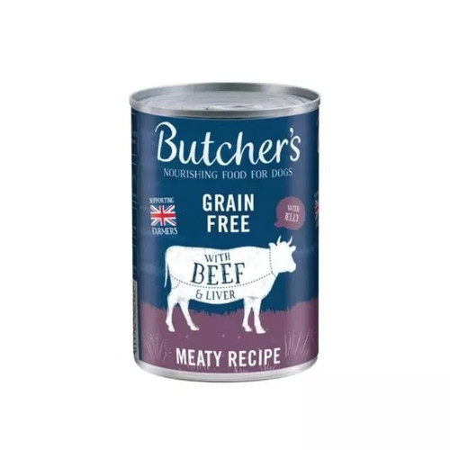 Butcher beef liver in - beef, &