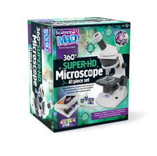 Science Mad 360° Super HD Microscope 60/120/200X Magnification