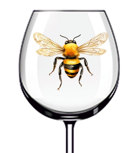 12x watercolour bumble bee - 12x,