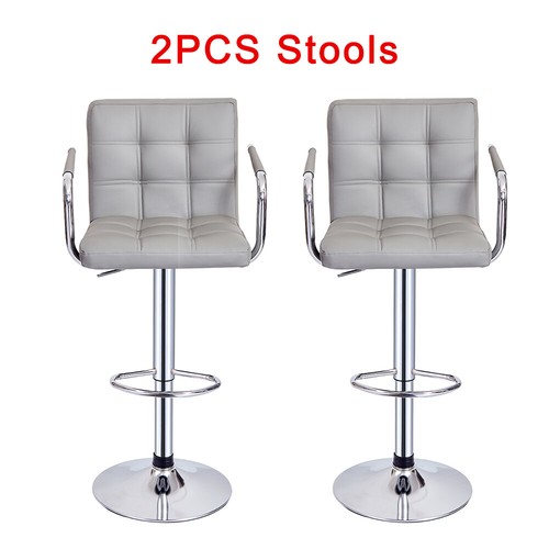 Bar stools set pu leather - of, 2