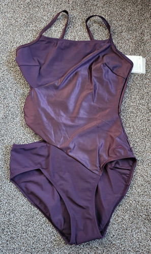 Shiny satin purple wetlook - satin,