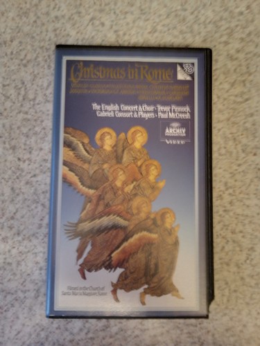 Christmas rome vhs pal - rome,