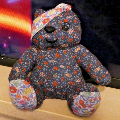 Pudsey teddy bear liberty - teddy,