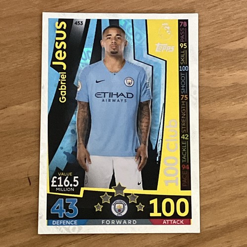 Match attax 2018 - match, gabriel