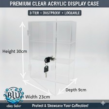 Premium Acrylic 3-Tier Display