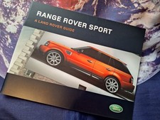 Range rover sport brochure - range,