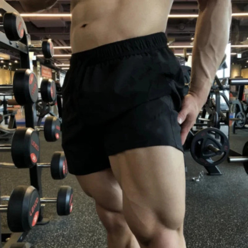 Fitness shorts man summer gyms - shorts,