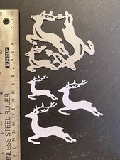 Metal die reindeer Christmas