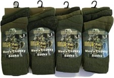 6/12 Pairs Mens Army Military