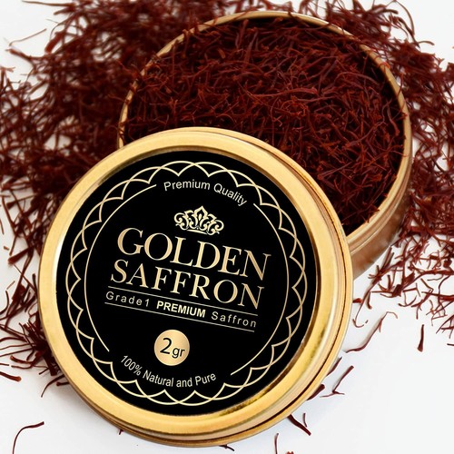 Golden saffron finest - golden, saffron,