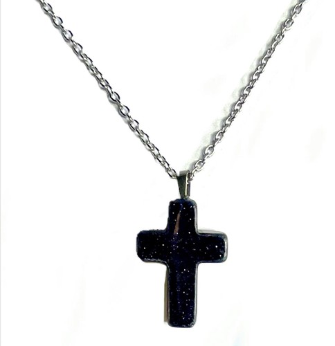 Cross gemstone natural - cross,