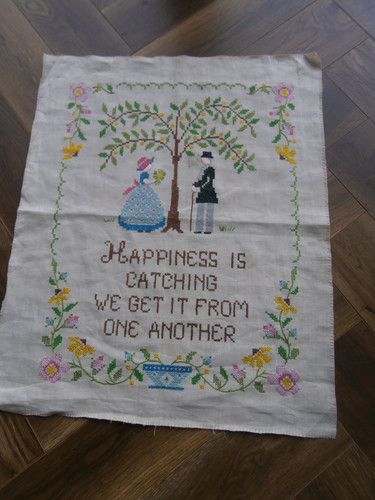 Vintage hand sewn made folk - vintage,