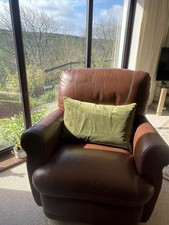 Recliner Armchair Brown