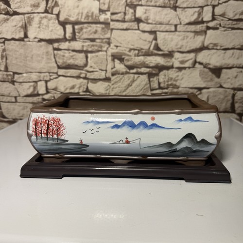 Large handmade ceramic - handmade, bonsai