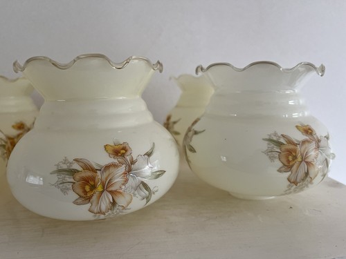 Glass lamp shades - shades, x8