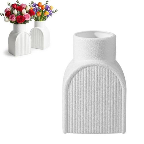 Plastic vase for flowers - vase,