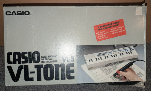 Casio tone 5 - vl-5, electronic