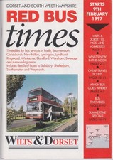 WILTS & DORSET BUS TIMETABLE