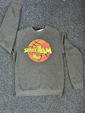 NBA Space Jam Gray Pullover