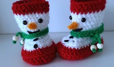Snowman Winter BABY CROCHET