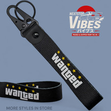 WANTED Stars Keychain Strap |
