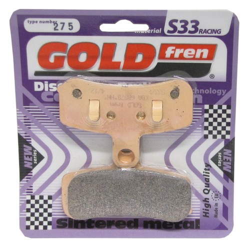 Goldfren s33 brake pads front - s33,