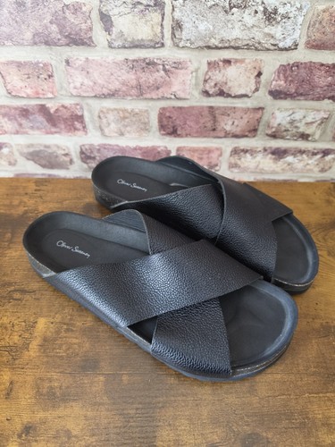 Oliver sweeney black - black, leather