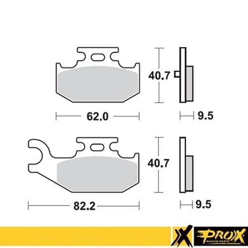 Brake pads kh428 yamaha - pads,