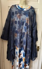 Neslay Arty Lagenlook Blue