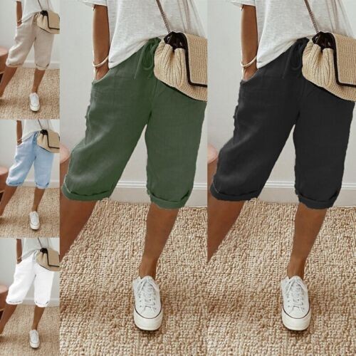 Womens summer shorts solid - summer,