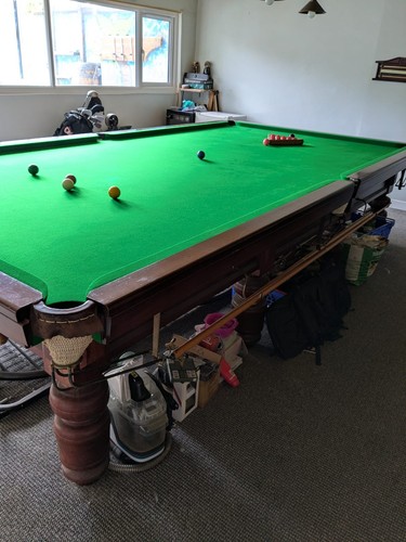 Snooker table full - snooker, size