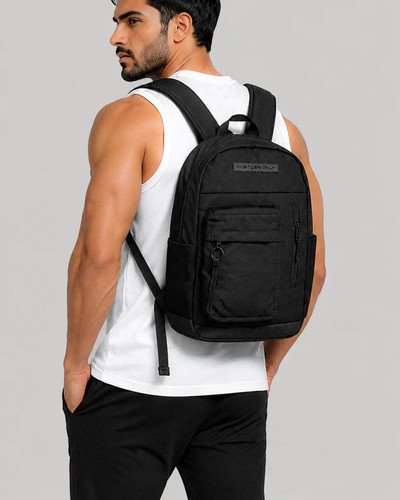 Hustlers only laptop backpack - hustlers,