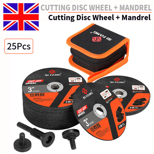 25pc inch resin cut off - 25pc,