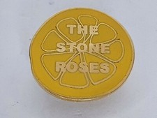 THE STONE ROSES LEMON BADGE casuals mods gallaghers Manchester INDIE MUSIC rave 