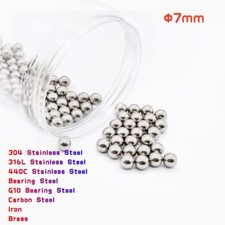 Precision Steel Bearing Balls Smooth Ball Bike Bicyle Repair Multi-material Φ7mm